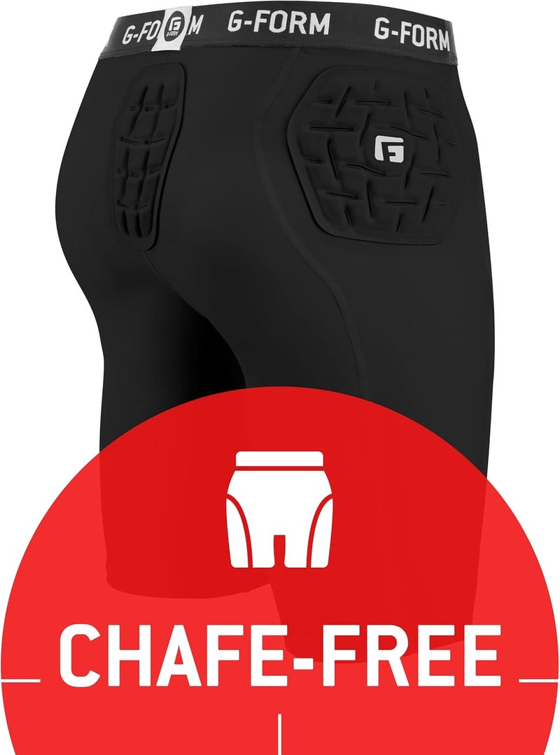G-Form Pro Padded Compression Shorts - Athletic Protective Gear for Basketball, Volleyball & Snowboarding - Image 3